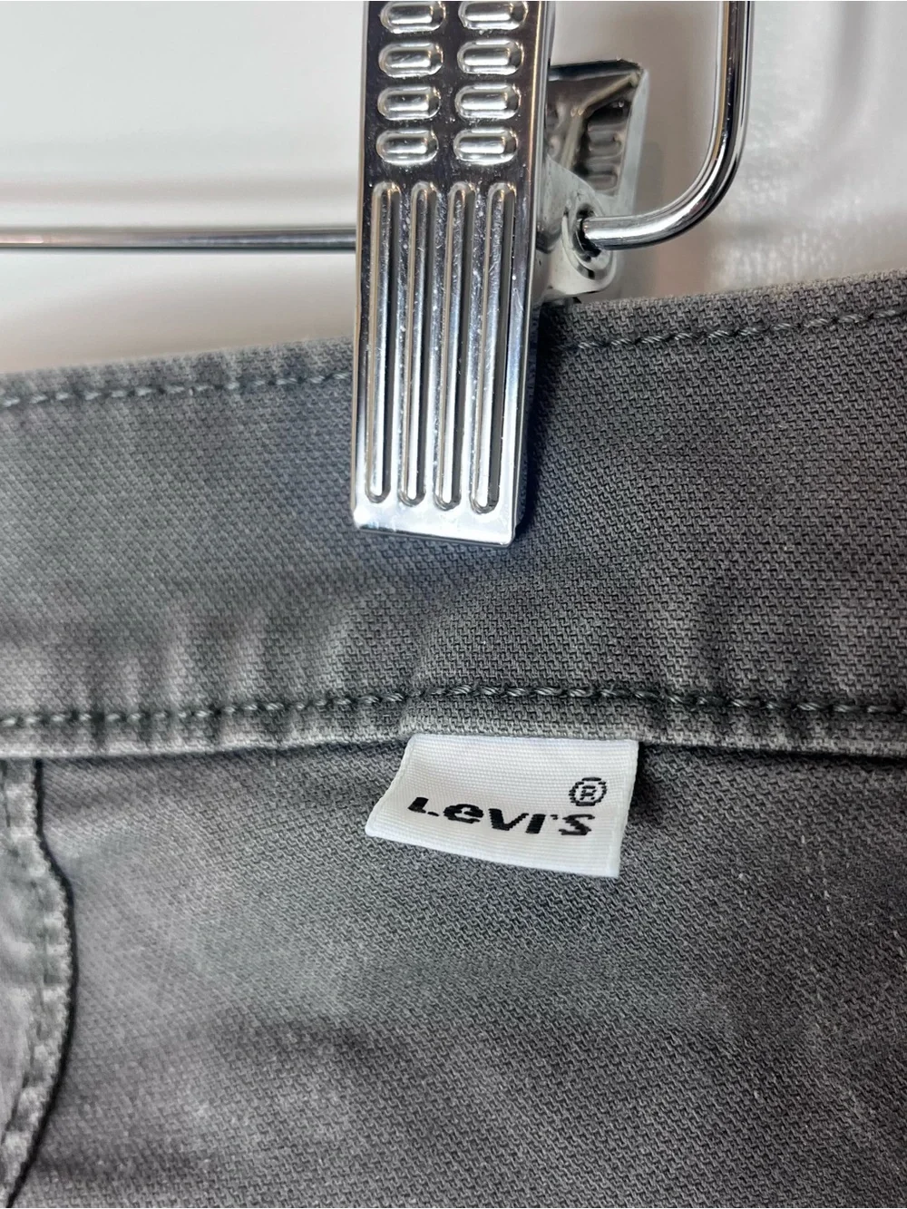 Levi's Men's 34 Cotton Casual Shorts in Slate Gray Grunge